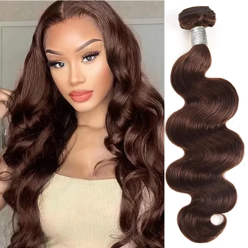 16A 100% Remy Hair Body Wave Brown Human Hair Bundles Hair Weft 1/3/4 Bundles #4 Chocolate Brown Double Drawn Hair Extensions
16A 100% Remy Hair Body Wave Brown Human Hair Bundles Hair Weft 1/3/4 Bundles #4 Chocolate Brown Double Drawn Hair Extensions