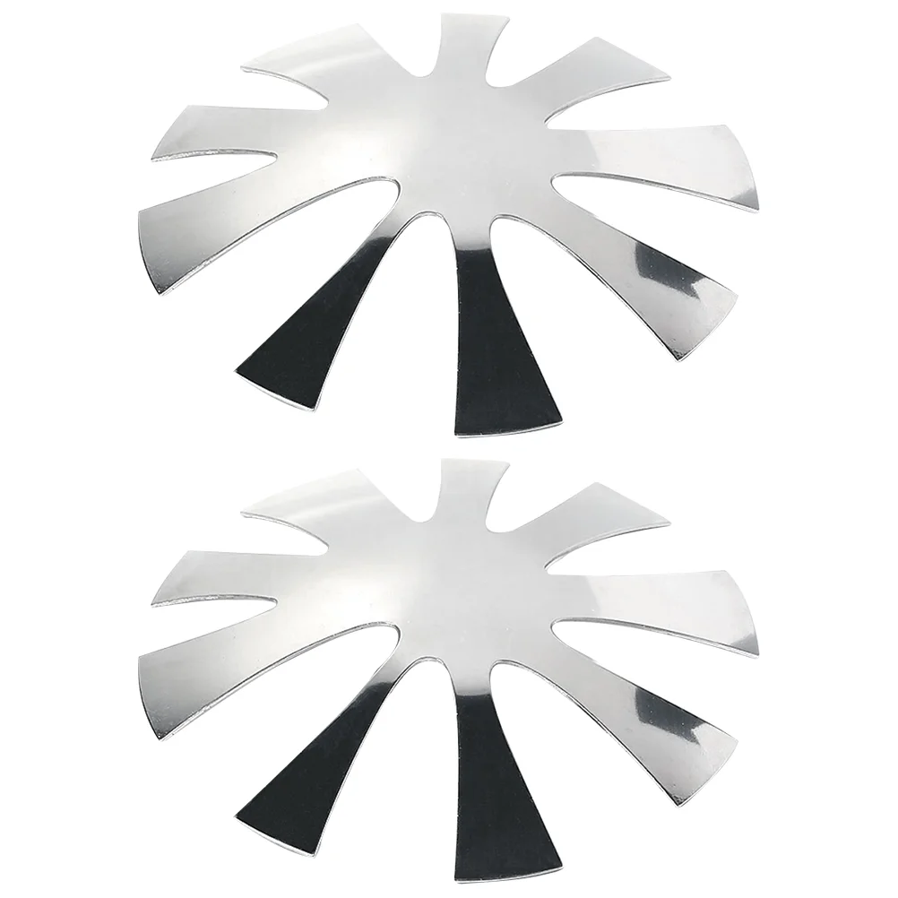 2 Pcs Stainless Steel Formwork Nail Template Tools Manicure Stencil Decor Making Mold DIY Trimmer Hat Molding Templates
2 Pcs Stainless Steel Formwork Nail Template Tools Manicure Stencil Decor Making Mold DIY Trimmer Hat Molding Templates