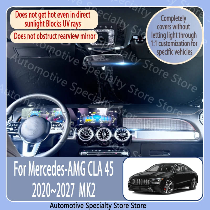 Солнцезащитная шторка для лобового стекла Mercedes-AMG CLA 45 2020~2027 MK2, защита от солнца и нагрева, высококачественные автоаксессуары
Солнцезащитная шторка для лобового стекла Mercedes-AMG CLA 45 2020~2027 MK2, защита от солнца и нагрева, высококачественные автоаксессуары