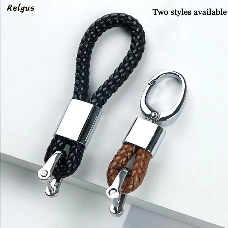 High-Grade Hand Woven Pu Leather Keychain for Men Women Metal Horseshoe Buckle Car Key Rings Holder Pendant Keyring Accessories
High-Grade Hand Woven Pu Leather Keychain for Men Women Metal Horseshoe Buckle Car Key Rings Holder Pendant Keyring Accessories
