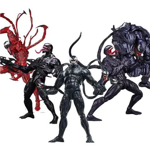 AMAZING YAMAGUCHI Venom 3 Carnage Venom: The Last Dance Symbiote Hasbro Figurka akcji Ruchomy model lalki dla dzieci na prezent zabawkowy