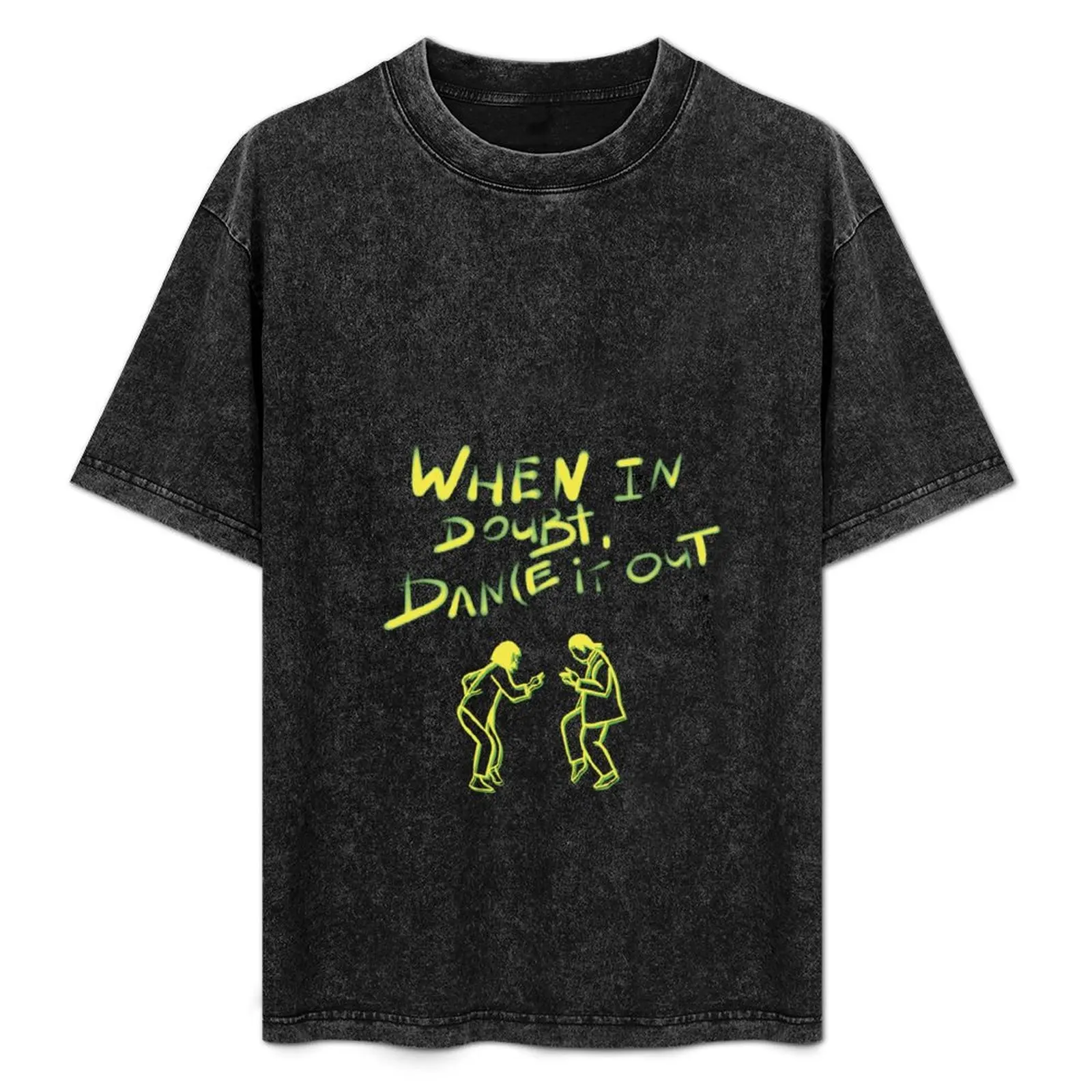 When in doubt, dance it out T-Shirt Breathable Sportswear T-Shirt for Men
When in doubt, dance it out T-Shirt Breathable Sportswear T-Shirt for Men