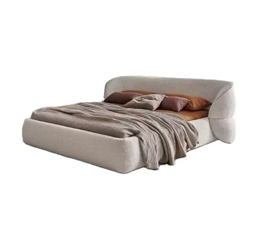 %&High-End Luxury Style Bedroom King Size Bed European High End Solid Wood Double Bed Soft Headboard Velvet Bed
%&High-End Luxury Style Bedroom King Size Bed European High End Solid Wood Double Bed Soft Headboard Velvet Bed