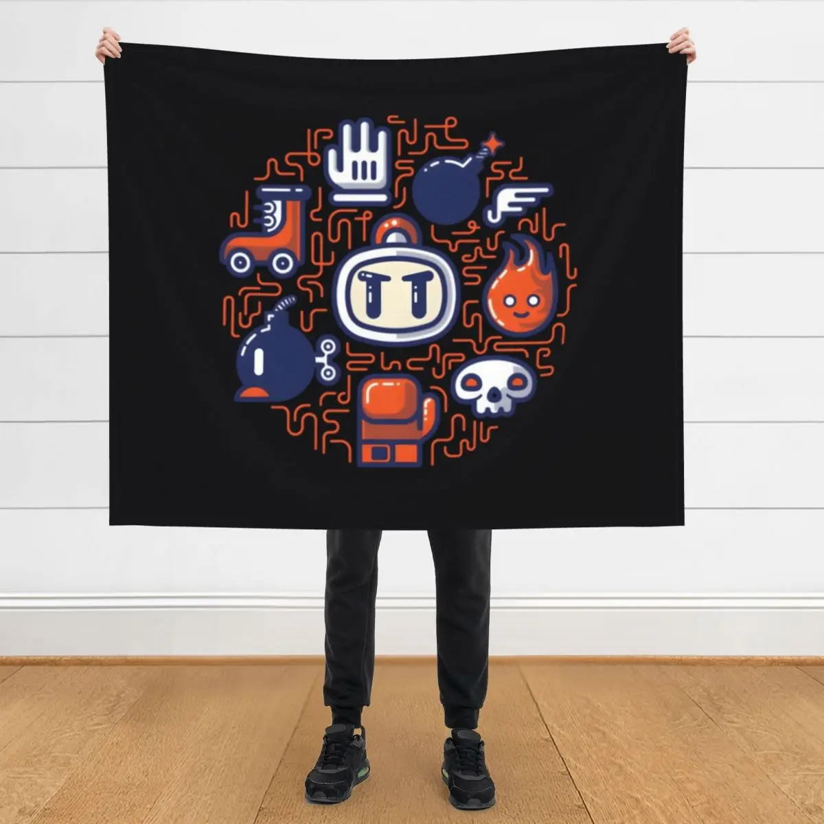 Одеяло Bomberman's Classic, утяжеленное одеяло для пикника на зиму, одеяла для диванов
Одеяло Bomberman's Classic, утяжеленное одеяло для пикника на зиму, одеяла для диванов
