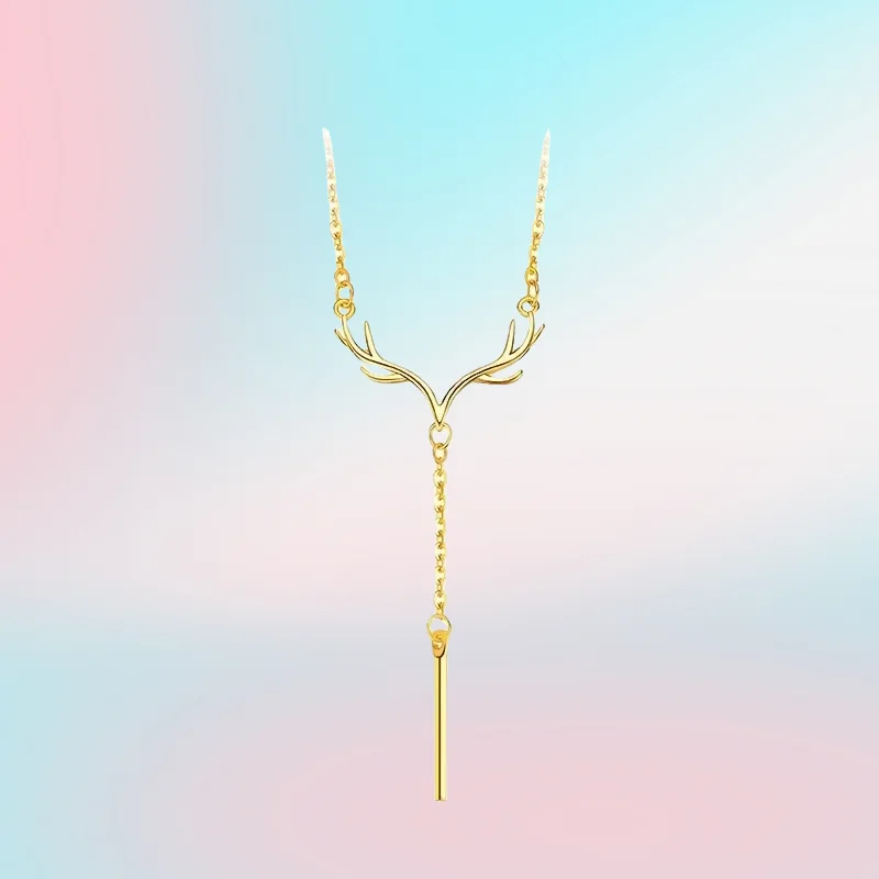new 9999 Real Gold 24K Fresh niche antler fringed necklace Christmas deer has you lady deer ear collarbone set chain
new 9999 Real Gold 24K Fresh niche antler fringed necklace Christmas deer has you lady deer ear collarbone set chain