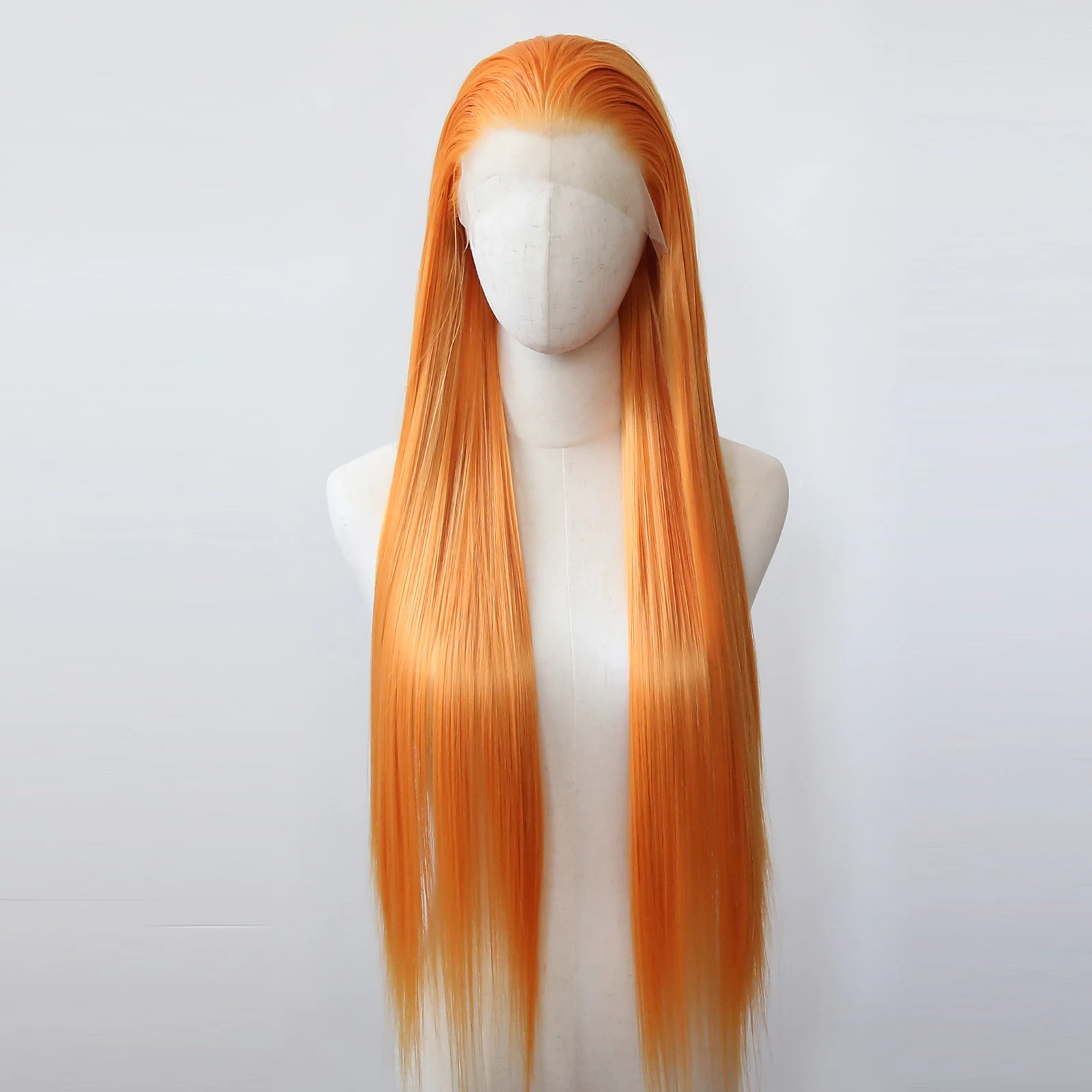 Оранжевый парик 13x4 Синтетический парик фронта шнурка Длинный прямой оранжевый синтетический парик фронта шнурка Предварительно выщипанные термостойкие волокна волос
Оранжевый парик 13x4 Синтетический парик фронта шнурка Длинный прямой оранжевый синтетический парик фронта шнурка Предварительно выщипанные термостойкие волокна волос