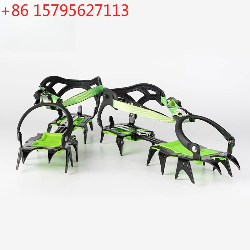 Brother BRS-S1A Long Tooth Snow Leopard Fourteen Tooth Mountaineering Ice Climbing Bundle Protective Crampons
Brother BRS-S1A Long Tooth Snow Leopard Fourteen Tooth Mountaineering Ice Climbing Bundle Protective Crampons
