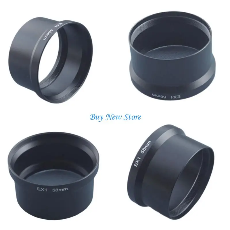 20CE 58mm Adapter Rings Metal Lens Tube Camera Filters and Attachments Mounting Converter for EX1 TL500 Repair
20CE 58mm Adapter Rings Metal Lens Tube Camera Filters and Attachments Mounting Converter for EX1 TL500 Repair