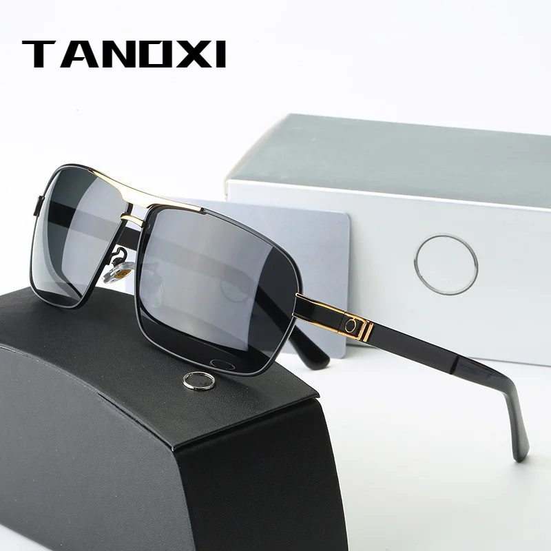 TANOXI Luxury Square Vintage Polarized Sunglasses For Men Women Fishing Driving Anti-glare Sun Glasses Male TR90 Eyewear UV400
TANOXI Luxury Square Vintage Polarized Sunglasses For Men Women Fishing Driving Anti-glare Sun Glasses Male TR90 Eyewear UV400