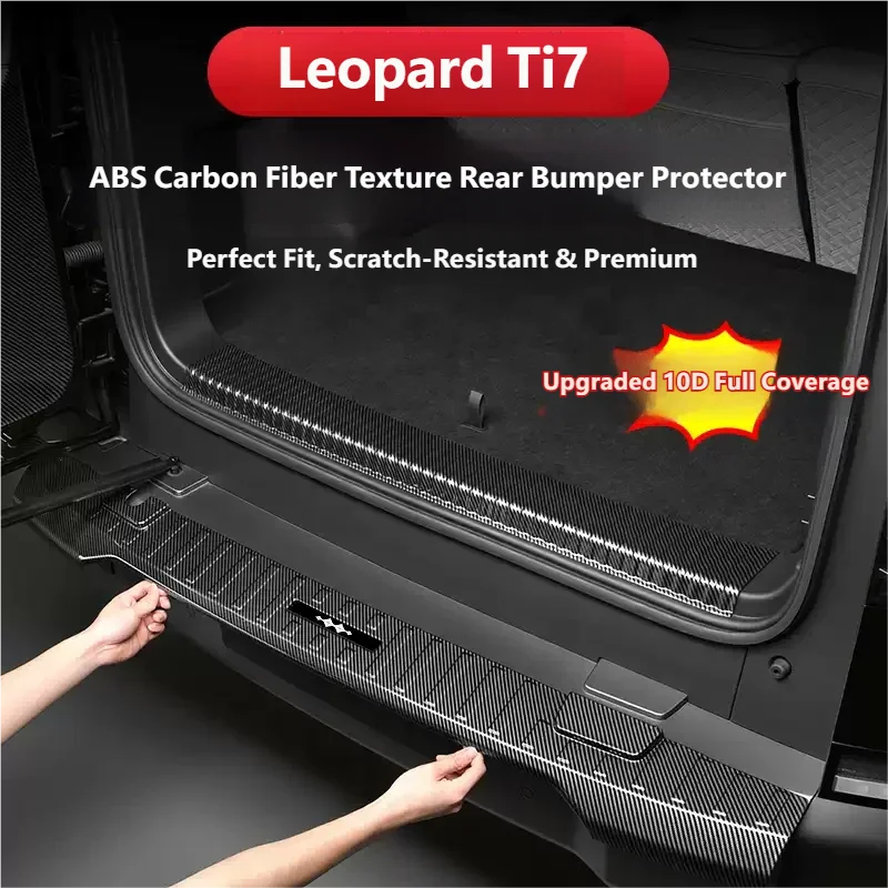 For BYD Leopard 7 Titanium 7 2025 2026 Car Rear Guard Plate Trunk Protective ABS Carbon fiber Cover Interior Accessories
For BYD Leopard 7 Titanium 7 2025 2026 Car Rear Guard Plate Trunk Protective ABS Carbon fiber Cover Interior Accessories