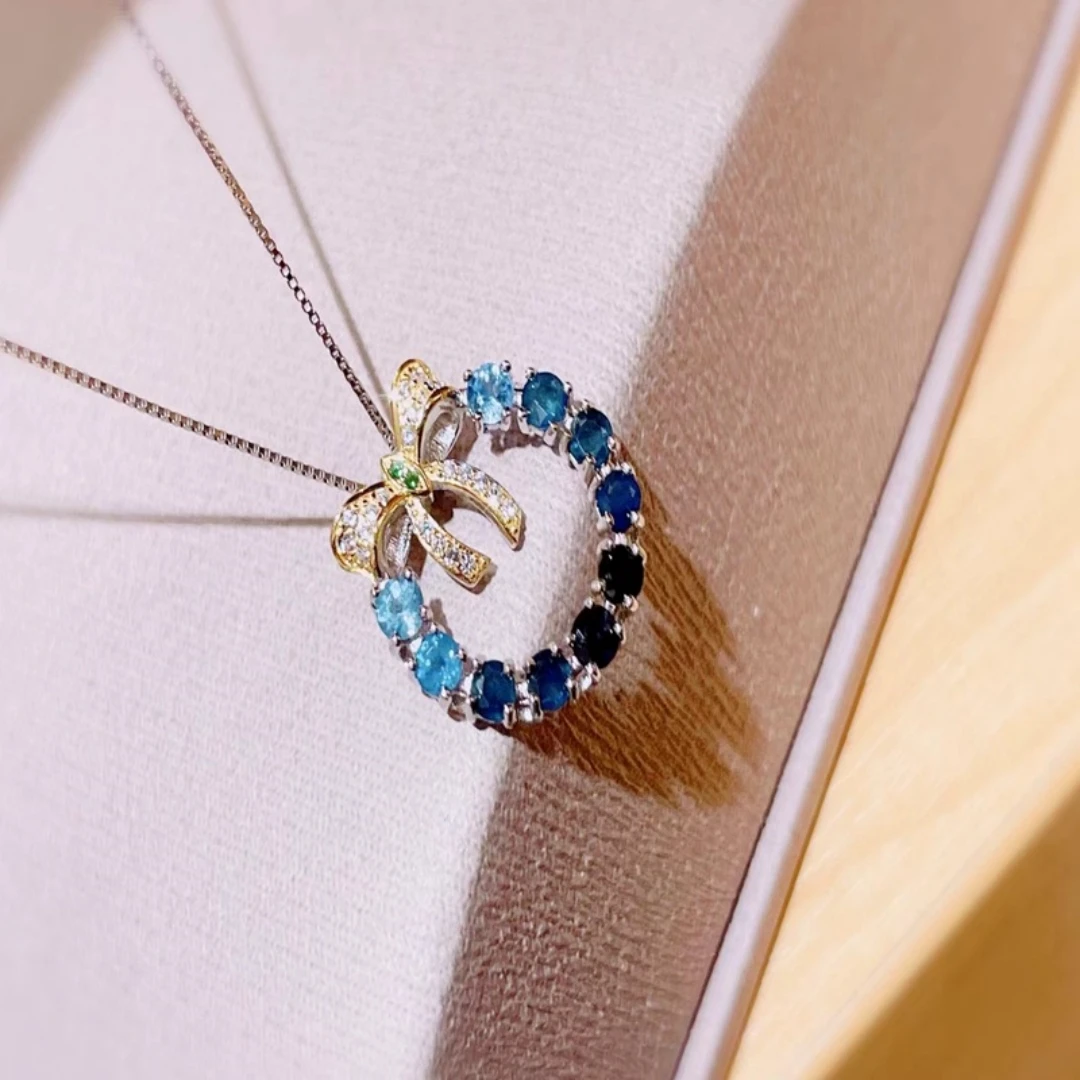 KJJEAXCMY High purity Natural Sapphire S925 silver exquisitely Pendant Full of luster Simple,Design High-End Bestseller Gift
KJJEAXCMY High purity Natural Sapphire S925 silver exquisitely Pendant Full of luster Simple,Design High-End Bestseller Gift