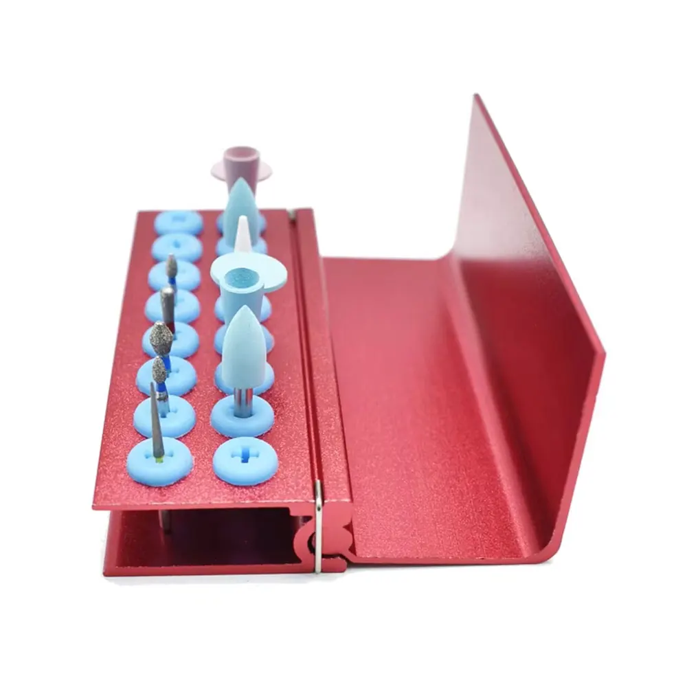 16 Holes Dental Burs Holder Autoclavable Sterilizer Dentistry Lab Stand For Burs Dental Bur Organizer Disinfection Storage Case
16 Holes Dental Burs Holder Autoclavable Sterilizer Dentistry Lab Stand For Burs Dental Bur Organizer Disinfection Storage Case