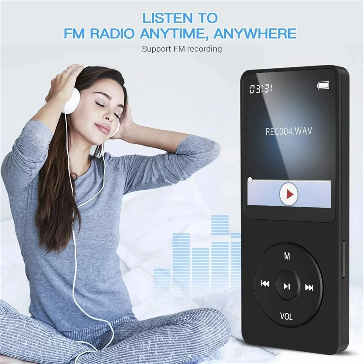 SVFE-g32G Bluetooth Mp3-плеер Быстрая зарядка Версия Bluetooth Расширяемая карта памяти Музыкальный плеер Запись FM
SVFE-g32G Bluetooth Mp3-плеер Быстрая зарядка Версия Bluetooth Расширяемая карта памяти Музыкальный плеер Запись FM