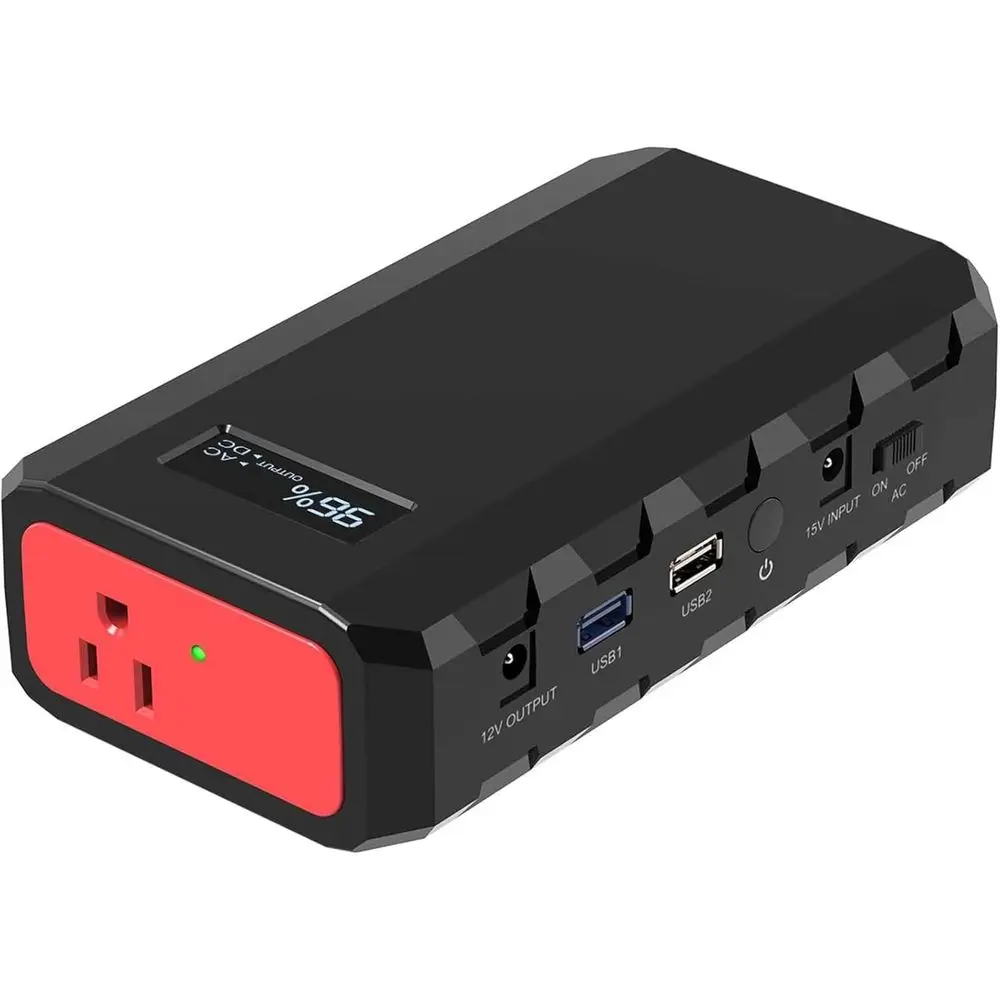 24000mAh Power Bank with AC Outlet, 88.8Wh for Laptops and Outdoor Emergency Backup
24000mAh Power Bank with AC Outlet, 88.8Wh for Laptops and Outdoor Emergency Backup