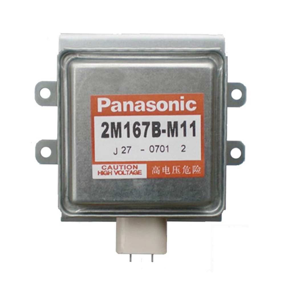 Новый оригинальный магнетрон 2M167B-M11 для микроволновой печи Panasonic
Новый оригинальный магнетрон 2M167B-M11 для микроволновой печи Panasonic