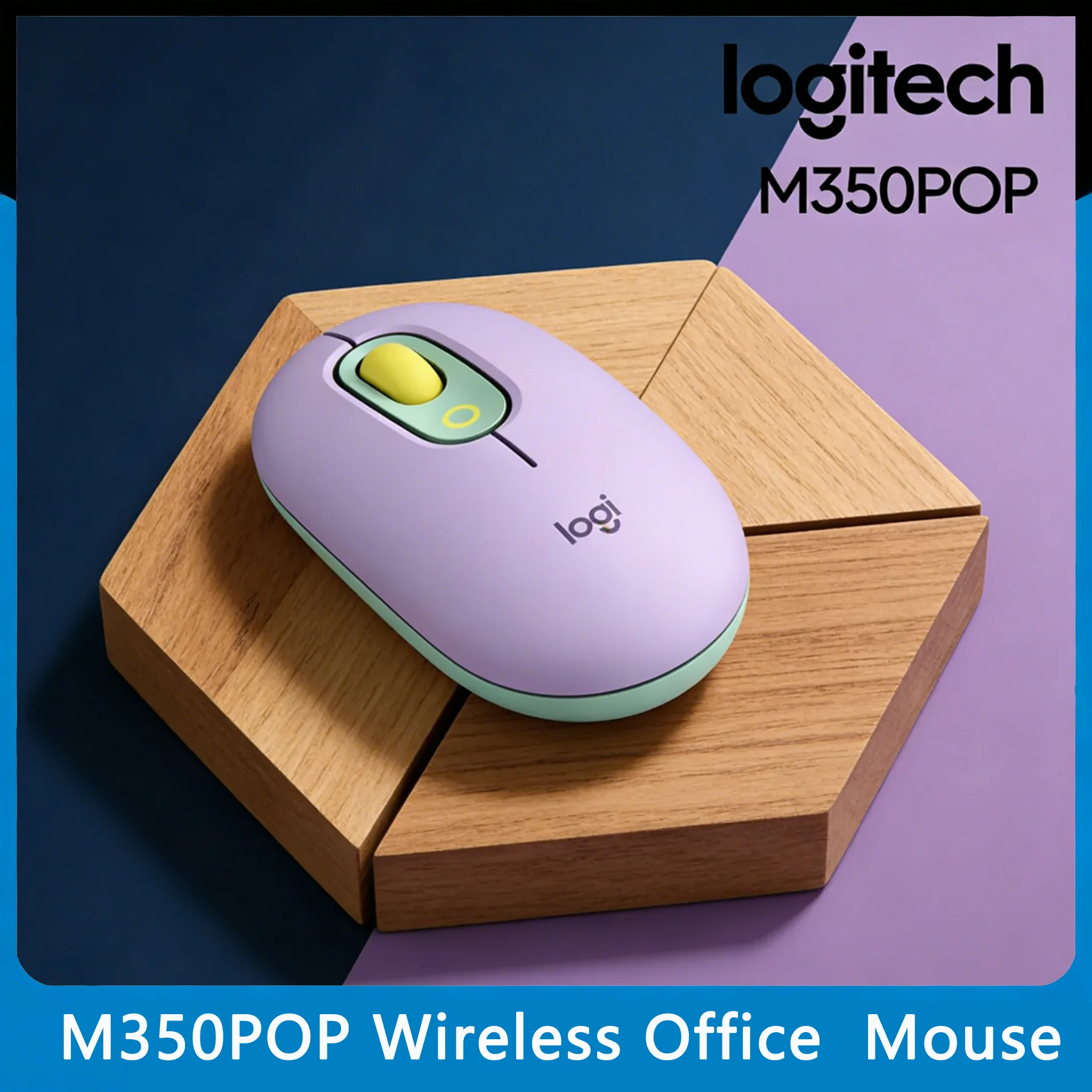 Logitech POP/Pebble M350 Ultra-Light Mouse Slim Build Small Hand User Friendly
Logitech POP/Pebble M350 Ultra-Light Mouse Slim Build Small Hand User Friendly