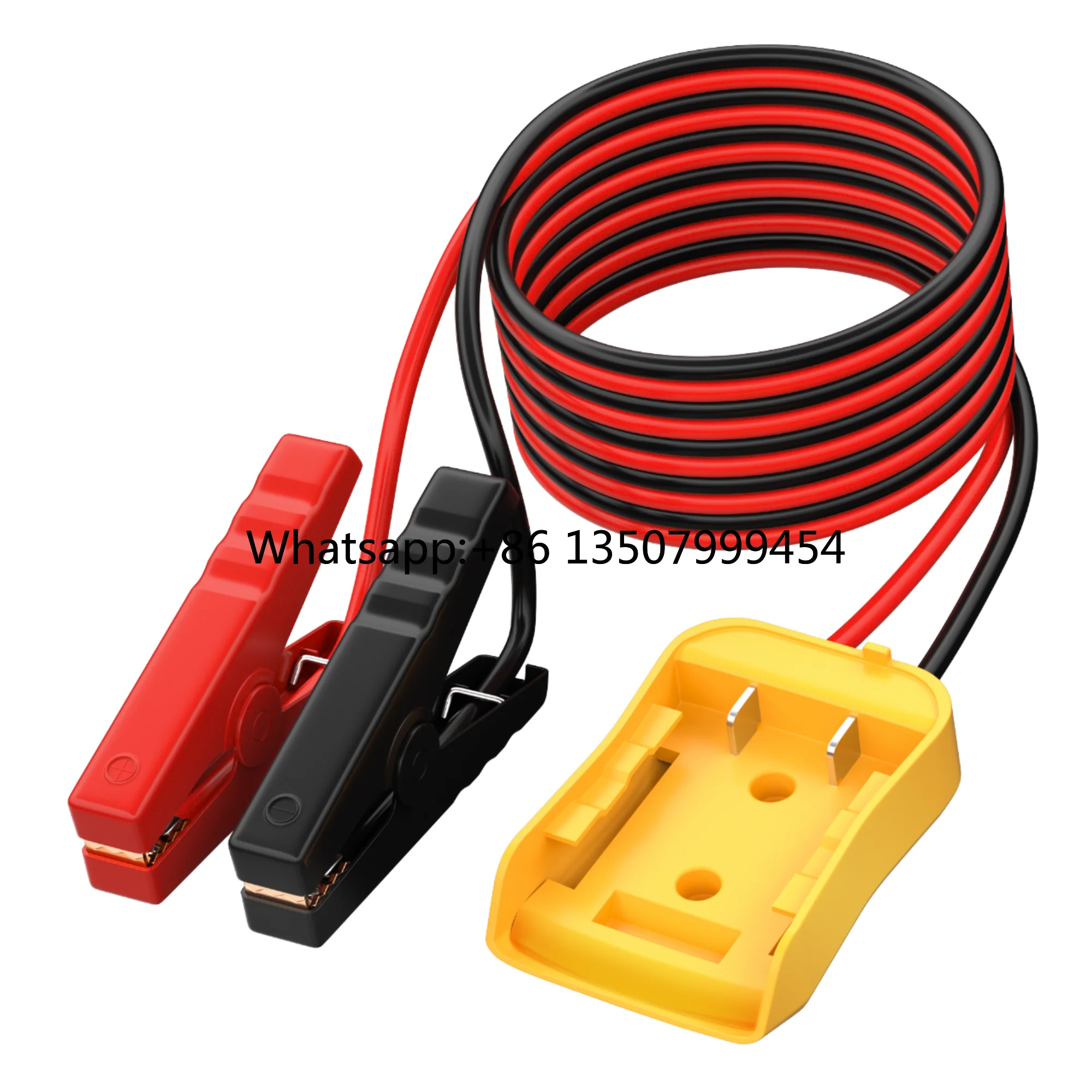 Power-Wheel DC Adapter with 6FT Plug in ABS Jumper Cable Clamps-Factory Direct Converter
Power-Wheel DC Adapter with 6FT Plug in ABS Jumper Cable Clamps-Factory Direct Converter