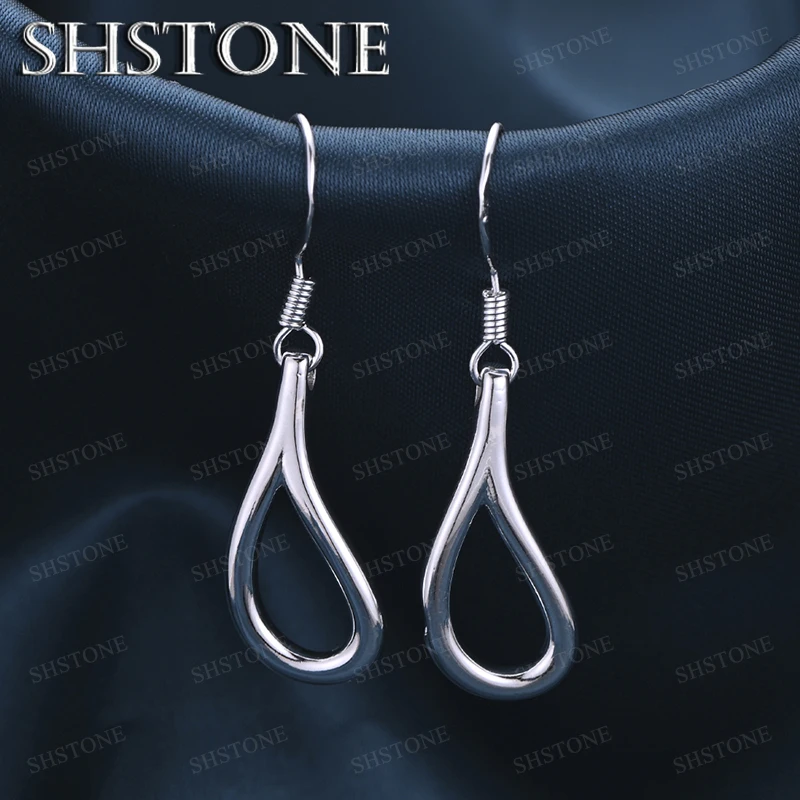 High End Jewelry 925 Sterling Silver Hollow Droplet Shaped Drop Earrings Women's Charm Wedding Engagement Party Gift Accessories
High End Jewelry 925 Sterling Silver Hollow Droplet Shaped Drop Earrings Women's Charm Wedding Engagement Party Gift Accessories