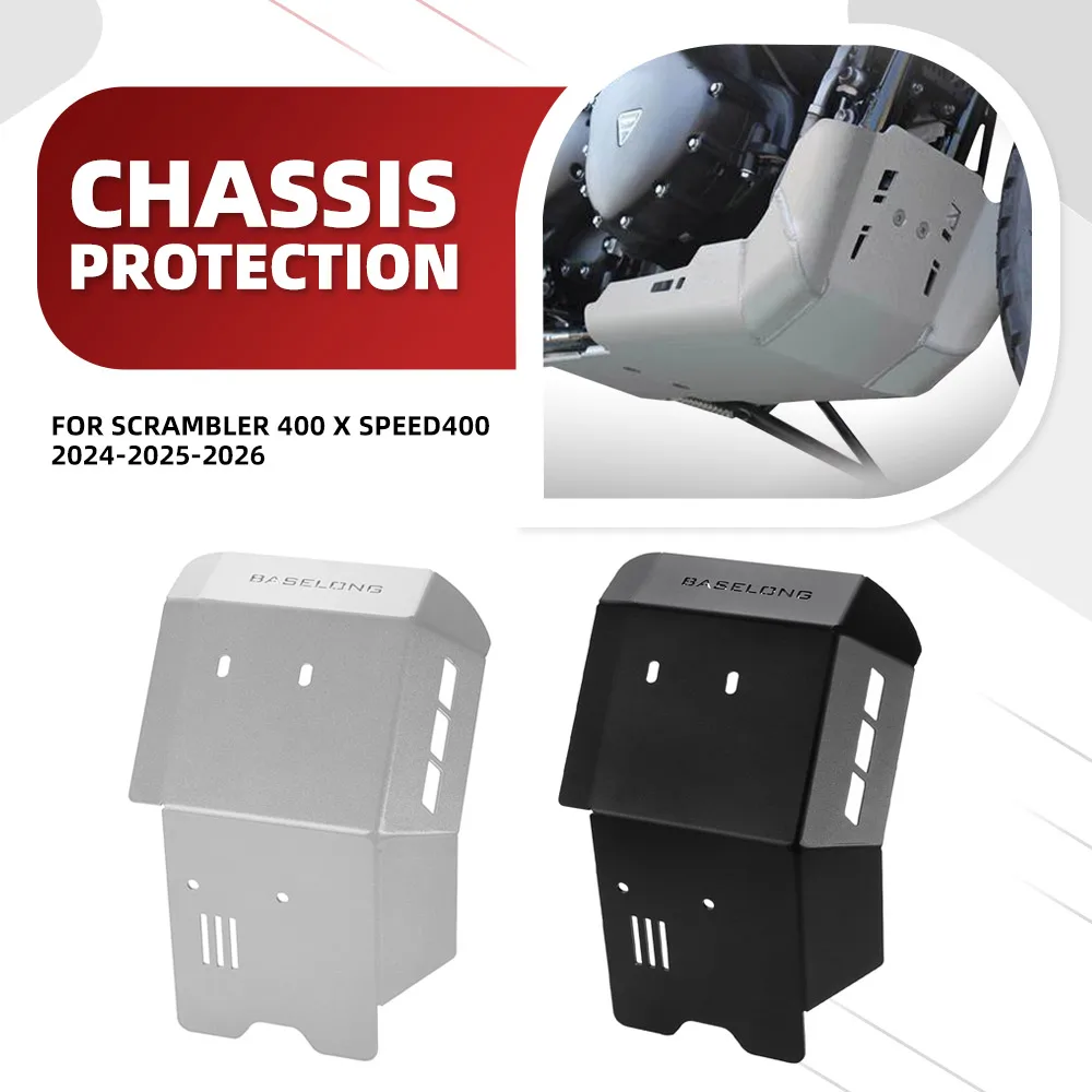 FOR Scrambler 400 X Speed400 2024-2025-2026 Motorcycle Engine Chassis Protection Cover Chassis Under Guard Skid Plate Speed 400
FOR Scrambler 400 X Speed400 2024-2025-2026 Motorcycle Engine Chassis Protection Cover Chassis Under Guard Skid Plate Speed 400
