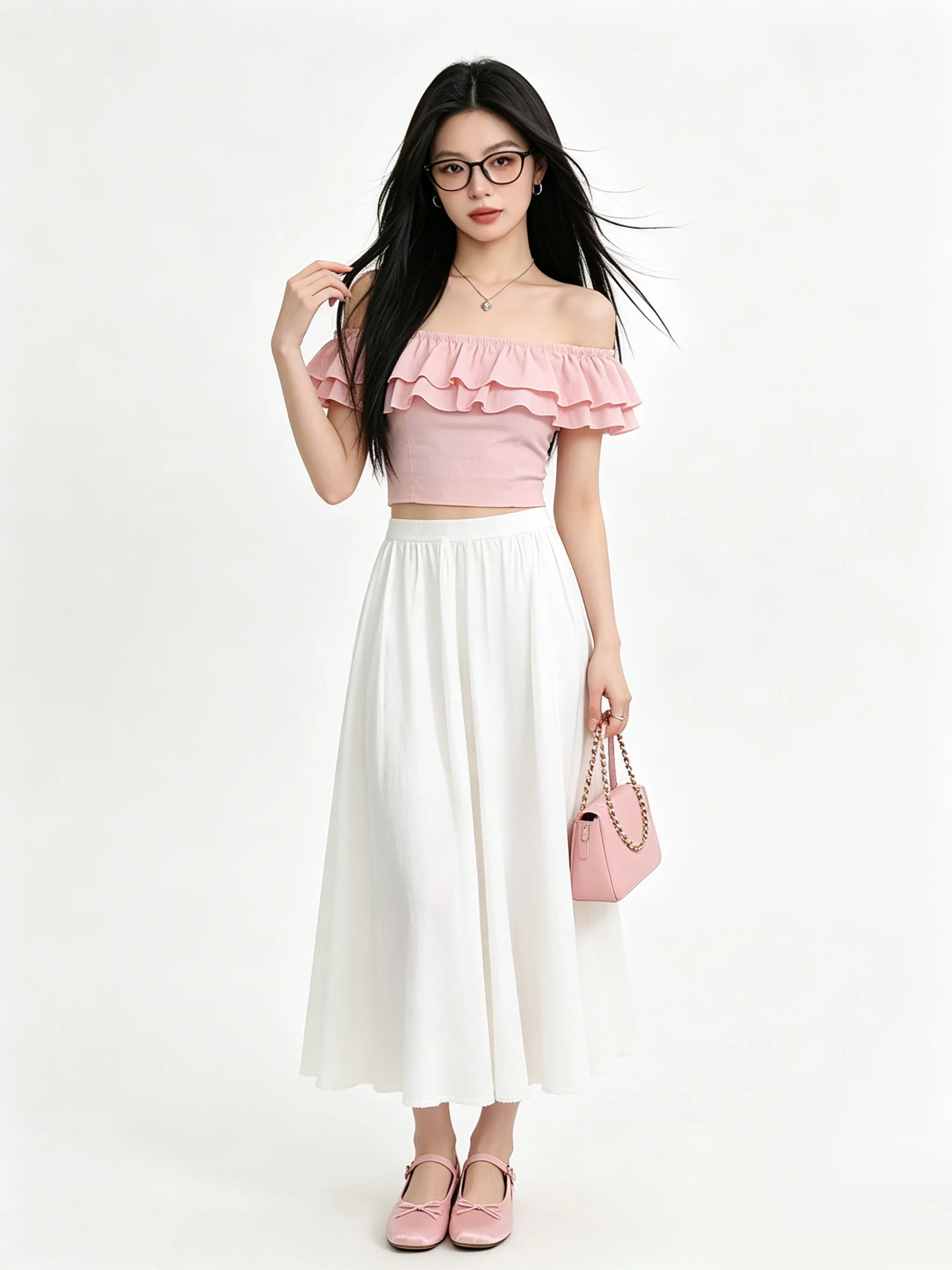 Skin-friendly Breathable Korean High-waist A-line Skirt Summer Slimming Versatile Knitted Long Dress Simple Elegance
Skin-friendly Breathable Korean High-waist A-line Skirt Summer Slimming Versatile Knitted Long Dress Simple Elegance