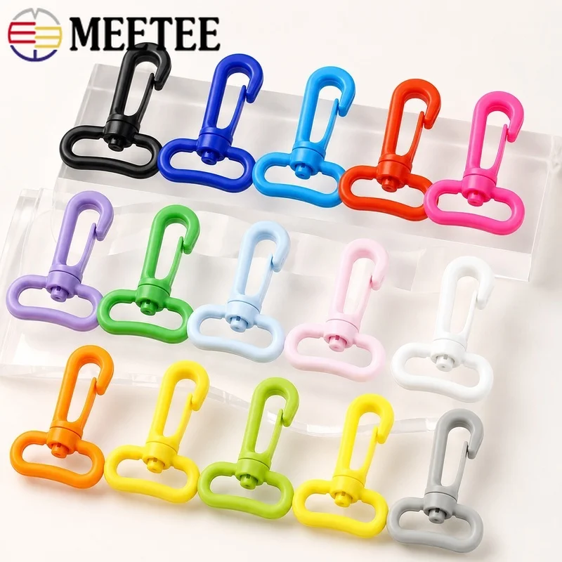 30Pcs 13-31mm Plastic Swivel Lobster Clasp Snap Hook Carabiner Buckle Keychain Bag Strap Handbag Craft Accessories Parts Lanyard
30Pcs 13-31mm Plastic Swivel Lobster Clasp Snap Hook Carabiner Buckle Keychain Bag Strap Handbag Craft Accessories Parts Lanyard