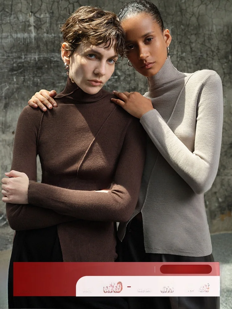 COOBLOOM00 Pure Wool Knitted Sweater Women's Slim Fit Sli Spring New Arrival Commute Sle Long Sve round Ne Sweater
COOBLOOM00 Pure Wool Knitted Sweater Women's Slim Fit Sli Spring New Arrival Commute Sle Long Sve round Ne Sweater