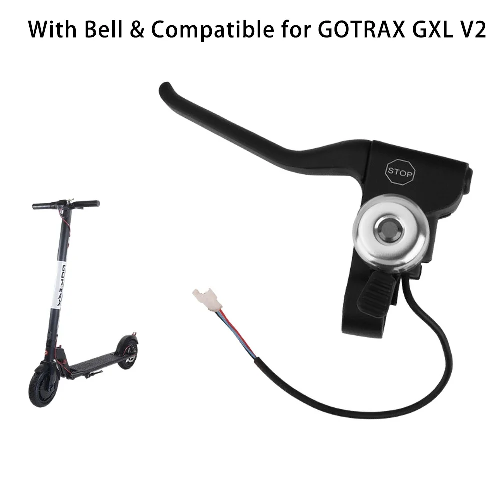 Aluminum Alloy Waterproof Scooter Handle Brake Lever With Bell For Gotrax For GXL V2 Electric Scooter Parts Accessories
Aluminum Alloy Waterproof Scooter Handle Brake Lever With Bell For Gotrax For GXL V2 Electric Scooter Parts Accessories