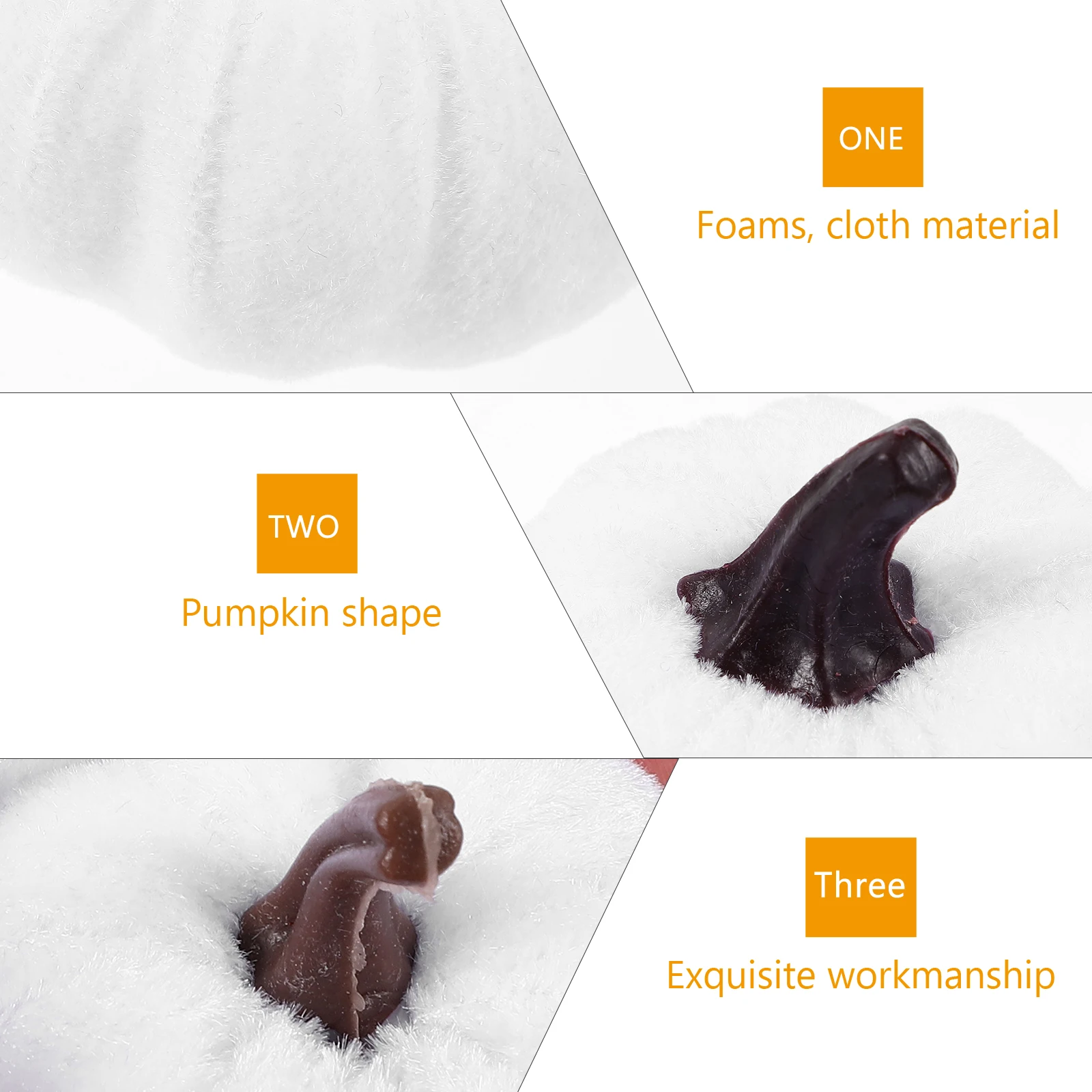 8Pcs Fake Pumpkin Decor Halloween Thanksgiving Artistic Ornaments Foams Pumpkins DIY Decoration Artificial Pumpkins
8Pcs Fake Pumpkin Decor Halloween Thanksgiving Artistic Ornaments Foams Pumpkins DIY Decoration Artificial Pumpkins