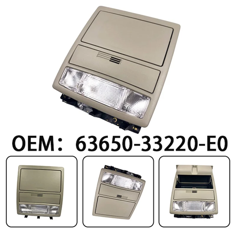 NEW-Car Roof Reading Light Assy 63650-33220-E0 Ceiling Lamp Glasses Case For Toyota Camry Land Cruiser Aurion 2007-2011
NEW-Car Roof Reading Light Assy 63650-33220-E0 Ceiling Lamp Glasses Case For Toyota Camry Land Cruiser Aurion 2007-2011