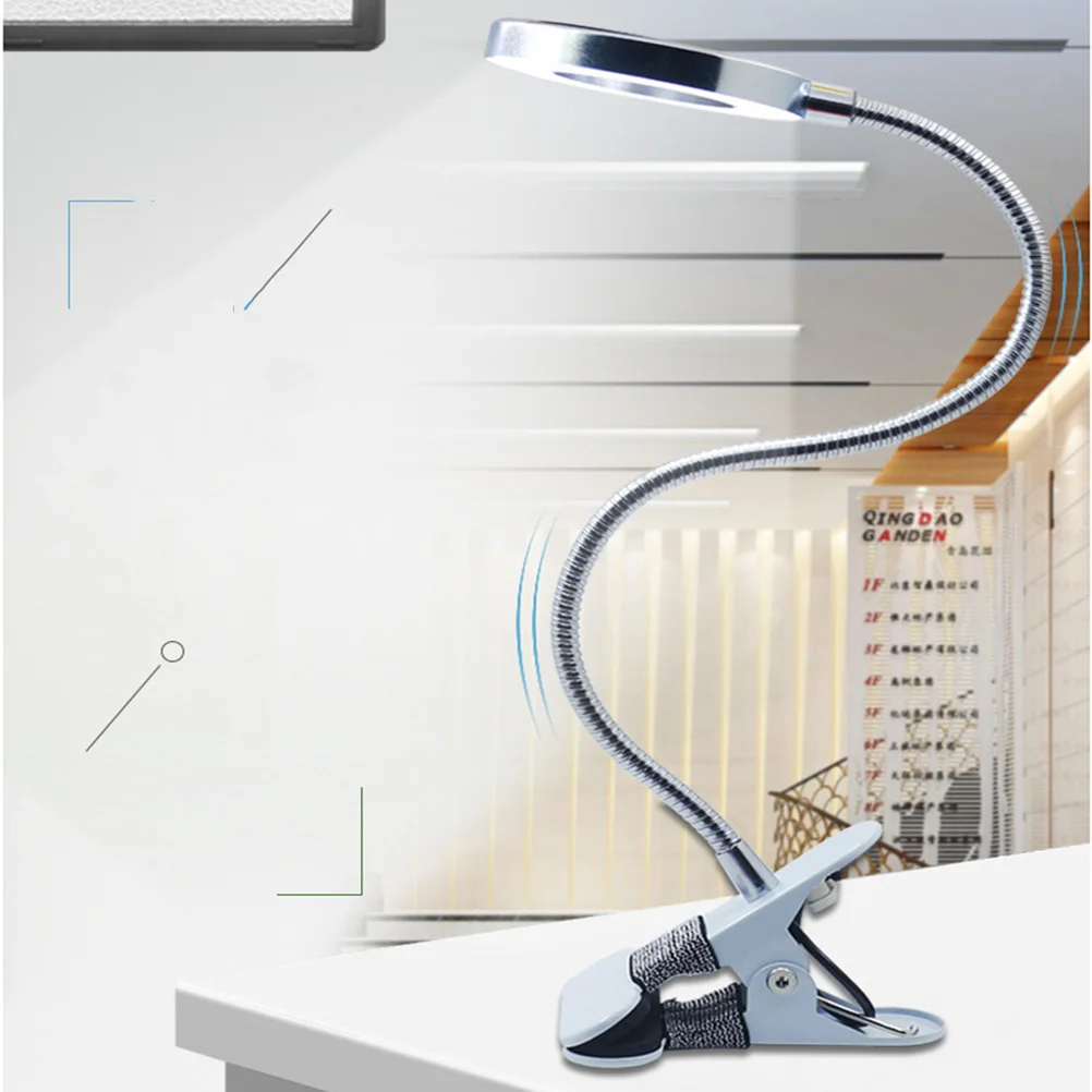 1 pc Reading Lamp Night Light Adjustable Usb Rechargeable Clip Light Lamp For Home Office School Study Dorm Silver
1 pc Reading Lamp Night Light Adjustable Usb Rechargeable Clip Light Lamp For Home Office School Study Dorm Silver