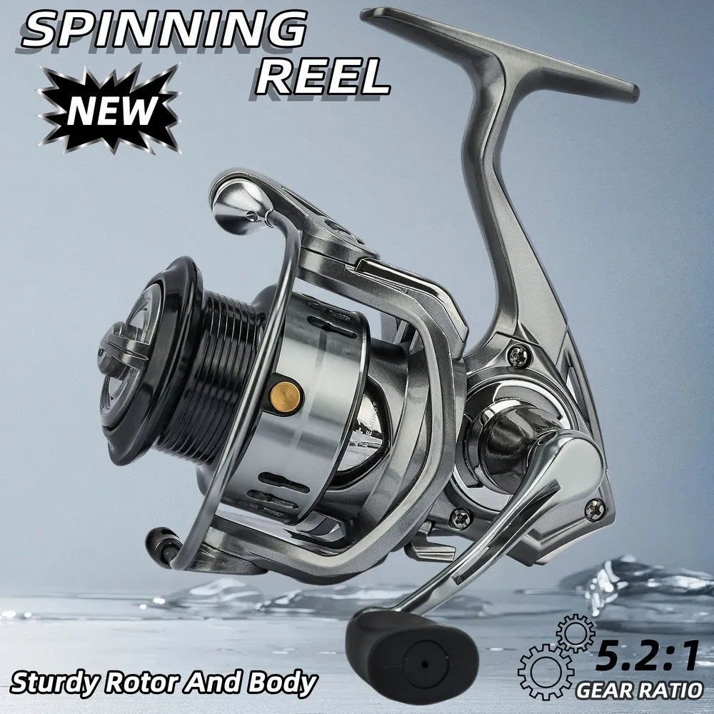 New Hot Zero Gap All Metal Spool Metal Handle Micro Fishing Spinning Reels Saltwater Freshwater Ultra Smooth Bass Panfish Tackle
New Hot Zero Gap All Metal Spool Metal Handle Micro Fishing Spinning Reels Saltwater Freshwater Ultra Smooth Bass Panfish Tackle