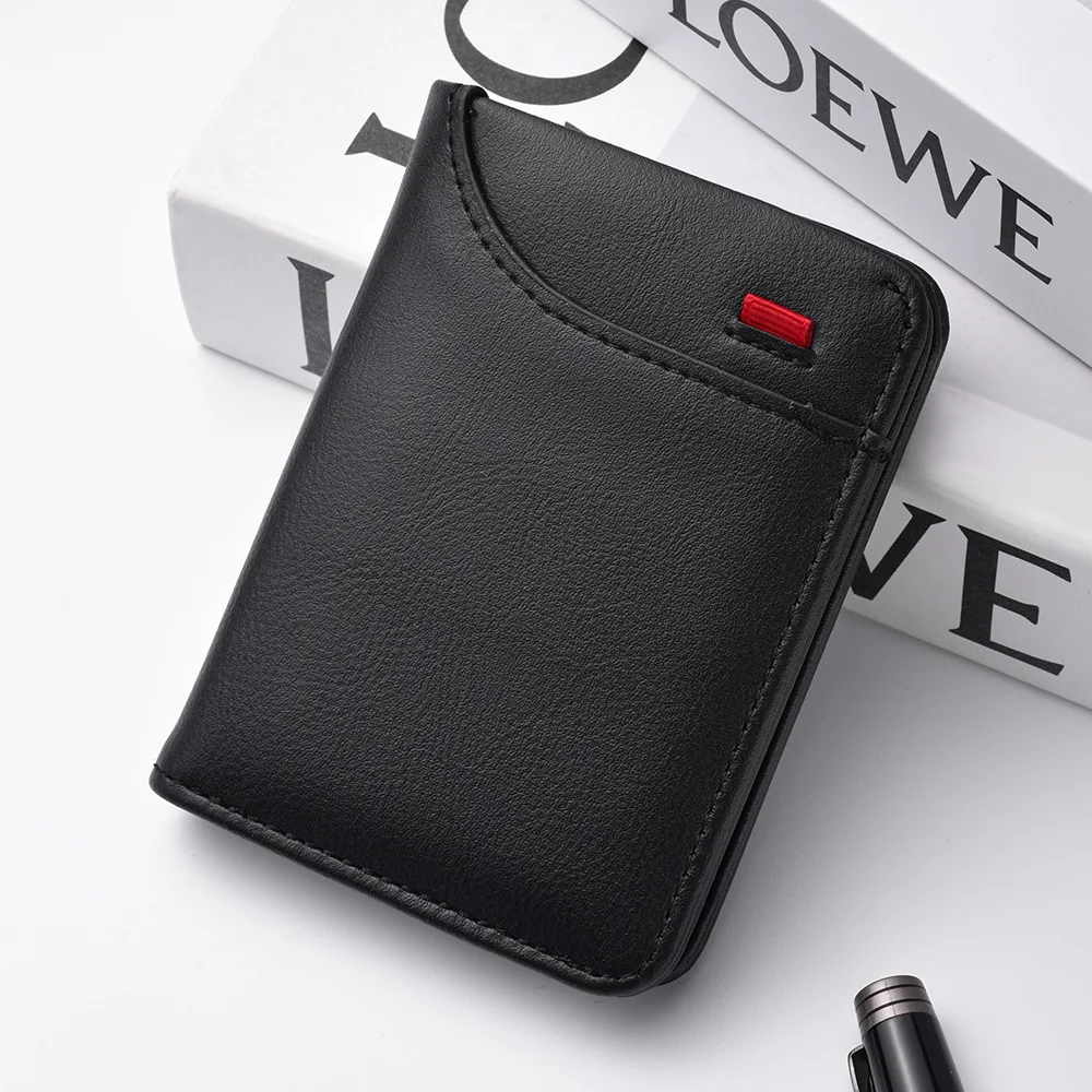 New Vertical Men's Leather Card Holder with Multiple Slots for ID Documents, Mini Compact Wallet
New Vertical Men's Leather Card Holder with Multiple Slots for ID Documents, Mini Compact Wallet
