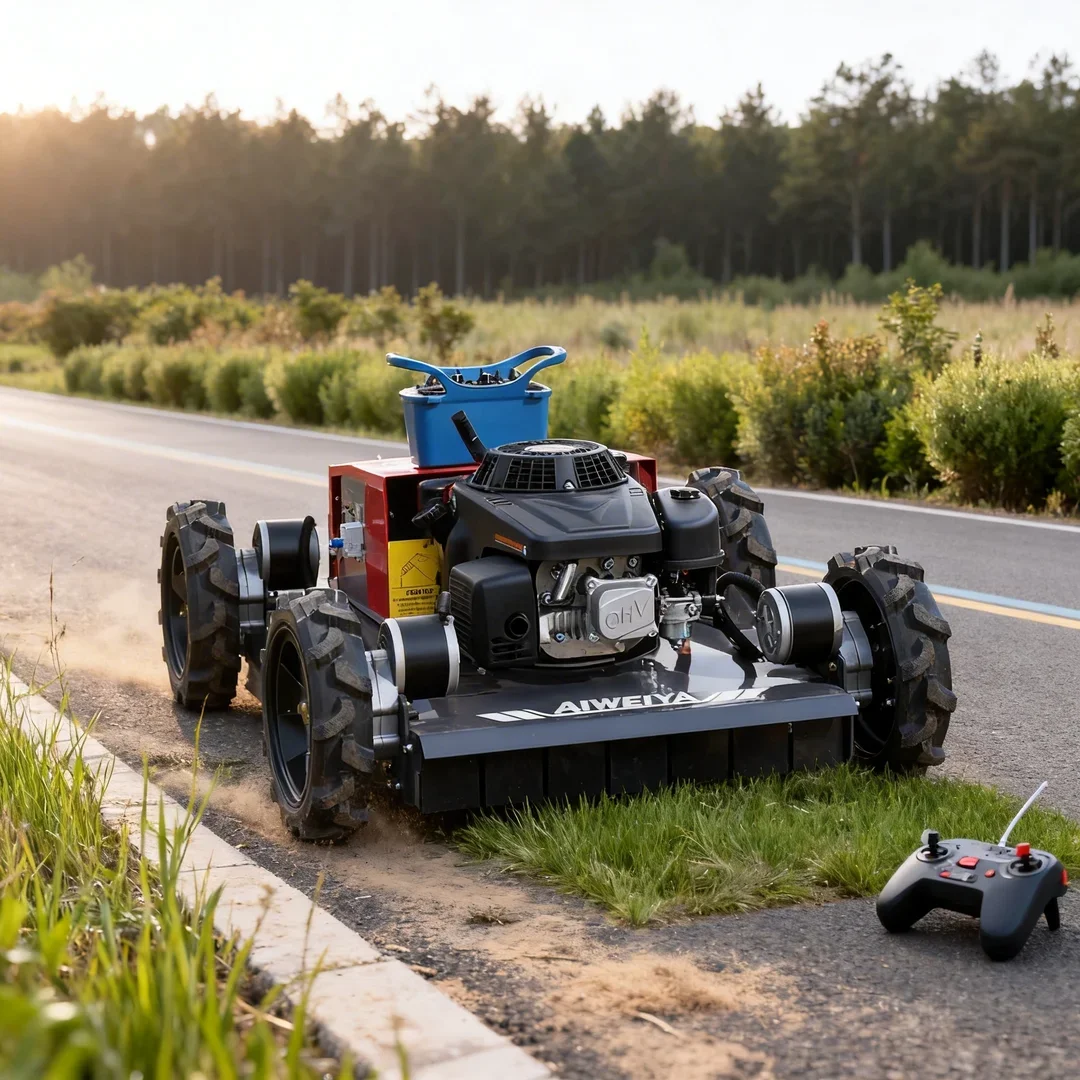 Customized 4WD Robot Lawn Mower High Quality 500mm Cutting Width Household Commercial Lawn Farm Orchard
Customized 4WD Robot Lawn Mower High Quality 500mm Cutting Width Household Commercial Lawn Farm Orchard