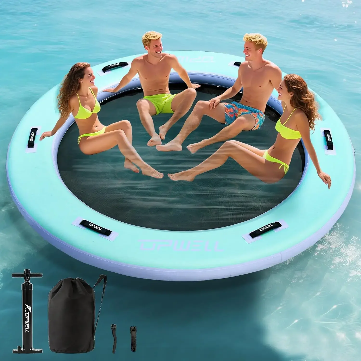 Inflatable Pool Float Hammock Backrest Heavy Duty Mesh Mat Adult Tanning Lake River
Inflatable Pool Float Hammock Backrest Heavy Duty Mesh Mat Adult Tanning Lake River
