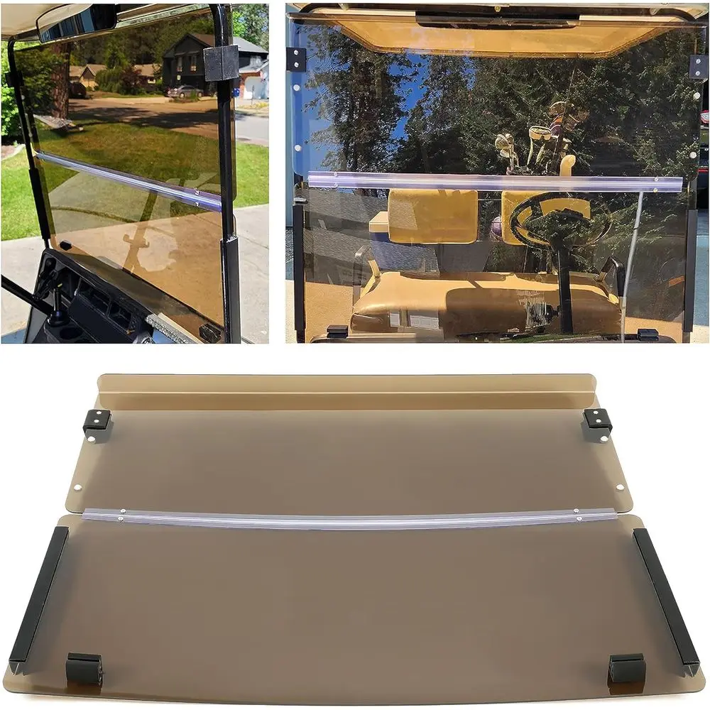 ront Windshield Compatible with 1986-1994.5 EZGO MaratGol Cart olding Gol Cart Windsn
ront Windshield Compatible with 1986-1994.5 EZGO MaratGol Cart olding Gol Cart Windsn