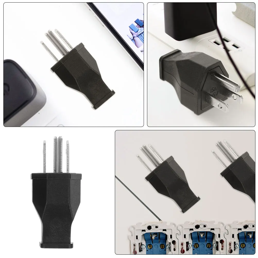 4Pcs Us Standard Electric Plug Angle Straight Blade 15a 125V Extension Cord Male Replacement Plug for Extension Cord Repair
4Pcs Us Standard Electric Plug Angle Straight Blade 15a 125V Extension Cord Male Replacement Plug for Extension Cord Repair