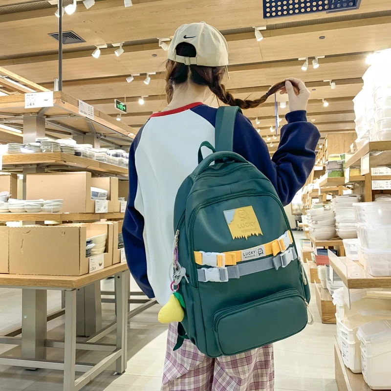 Fashion Girls Laptop School Bag High Quality Schoolbag Women Student Backpack NylonLeisure Travel Cute Mochila Rucksack Female
Fashion Girls Laptop School Bag High Quality Schoolbag Women Student Backpack NylonLeisure Travel Cute Mochila Rucksack Female