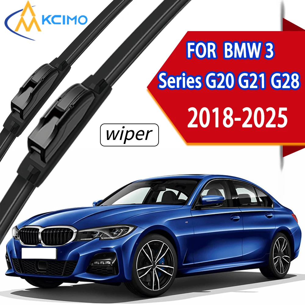 Premium OEM Style Front Windshield Wipers with Long-Lasting Rubber, Direct Fit for BMW 3 Series G20 G21 G28 2018-2025
Premium OEM Style Front Windshield Wipers with Long-Lasting Rubber, Direct Fit for BMW 3 Series G20 G21 G28 2018-2025