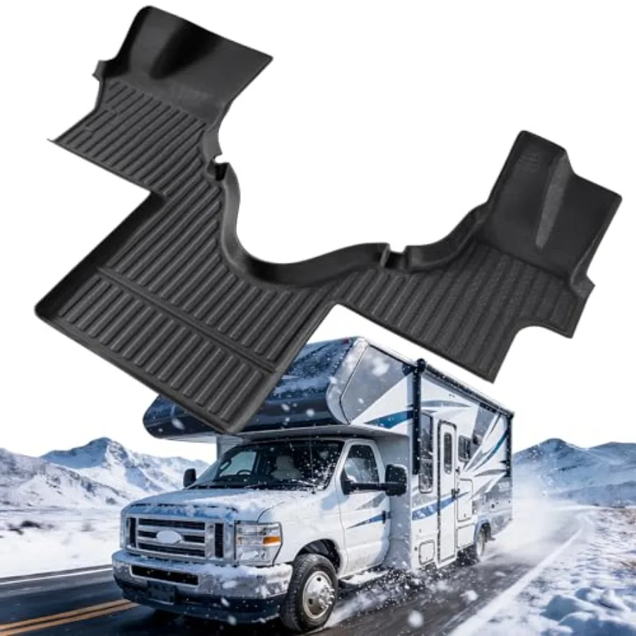 Car Floor Mat for Ford Econoline: 2007-2026 E-Series E150 E250 E350 E450 RV, All Weather Van Accessory Heavy Duty Carpet Rubber
Car Floor Mat for Ford Econoline: 2007-2026 E-Series E150 E250 E350 E450 RV, All Weather Van Accessory Heavy Duty Carpet Rubber