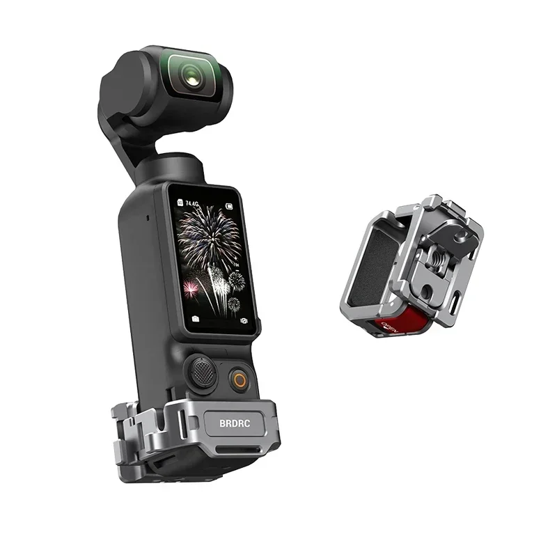 For DJI OSMO POCKET 3 Multifunctional Expansion Frame Aluminum Alloy Frame,Expandable with Various Photography Accessories
For DJI OSMO POCKET 3 Multifunctional Expansion Frame Aluminum Alloy Frame,Expandable with Various Photography Accessories