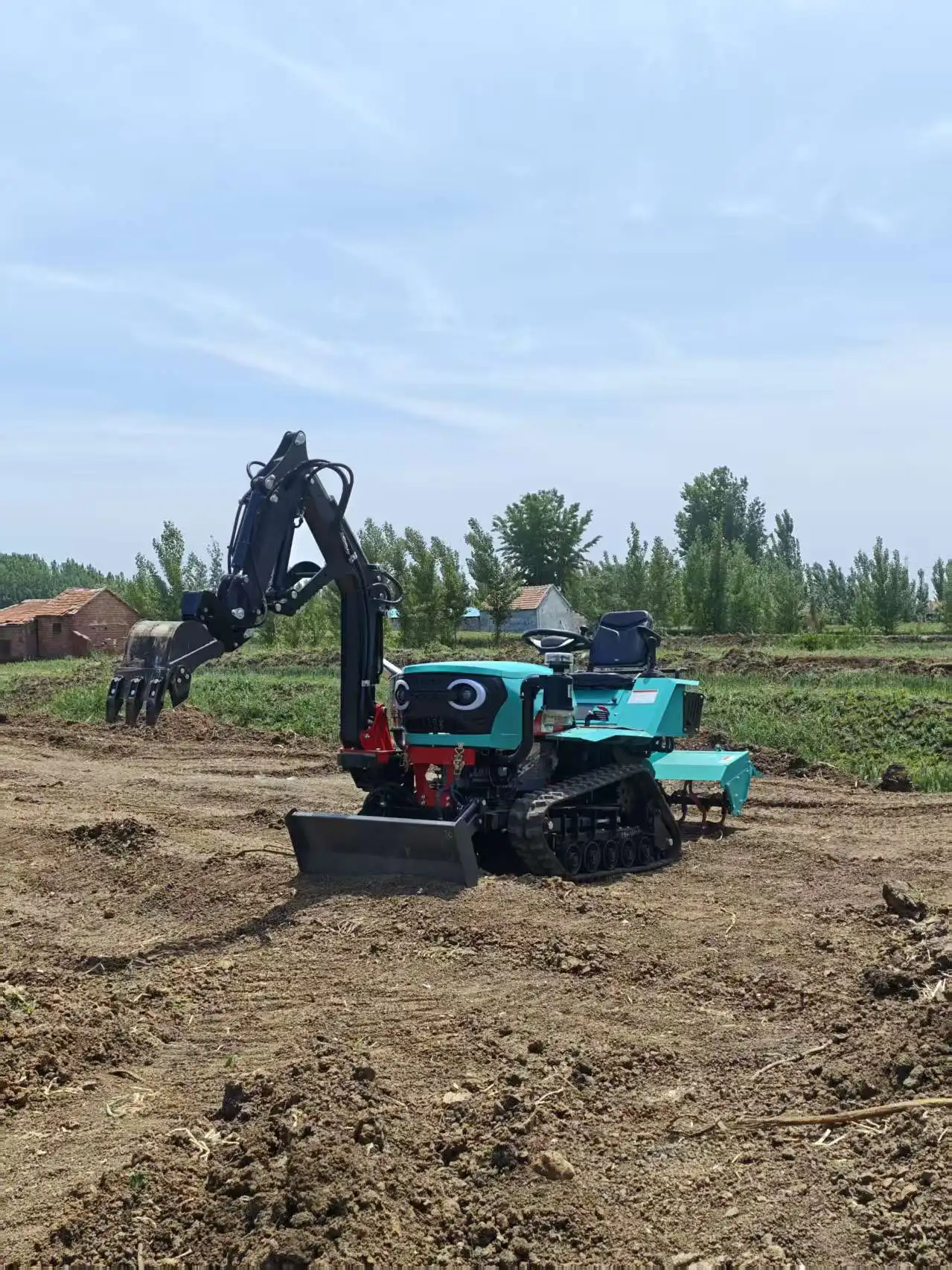 Large Horsepower Crawler Tractor 100Hp 120Hp Rubber Track Agricultural Tractor Wild Land Reclamation Machinery
Large Horsepower Crawler Tractor 100Hp 120Hp Rubber Track Agricultural Tractor Wild Land Reclamation Machinery