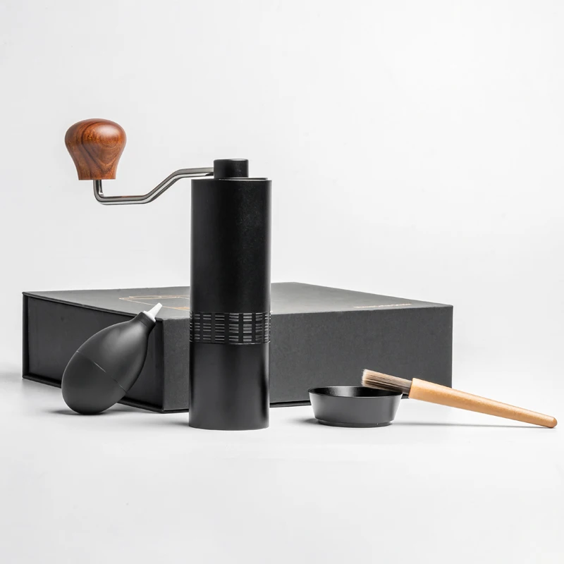 Cleaning Brush Air Blower Dosing Funnel 4 Piece Gift Set Manual Coffee Grinder
Cleaning Brush Air Blower Dosing Funnel 4 Piece Gift Set Manual Coffee Grinder
