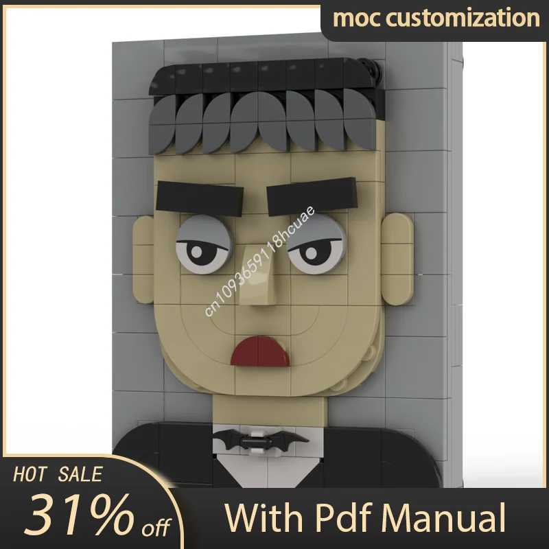 179pcs MOC Movie Characters Lurch Addams Sketch Picture Frame Building Blocks Set Assembly Creativity Bricks Toys Kids DIY Gifts
179pcs MOC Movie Characters Lurch Addams Sketch Picture Frame Building Blocks Set Assembly Creativity Bricks Toys Kids DIY Gifts
