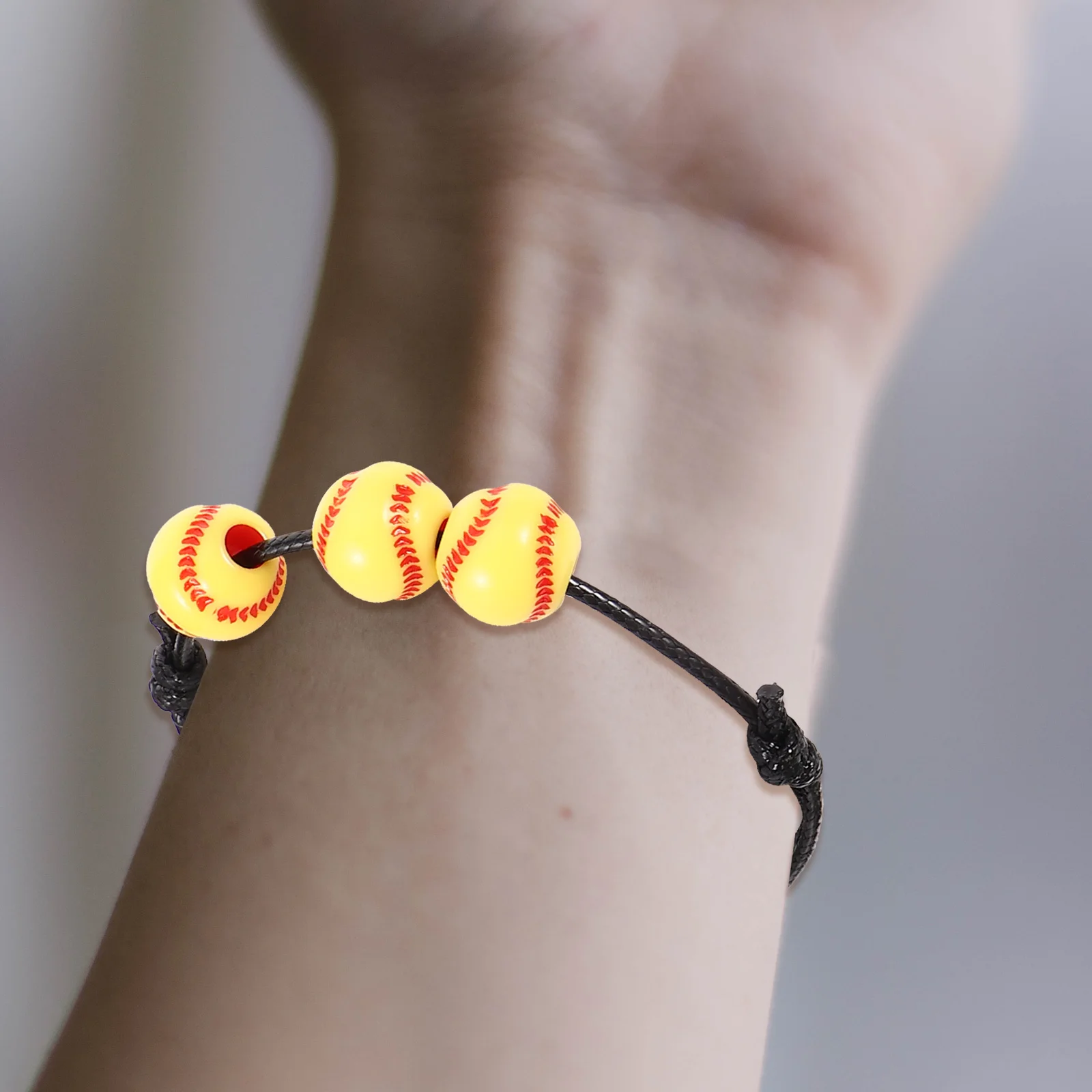 10Pcs Stylish Baseball Beaded Wristbands Waterproof Adjustable Sports Bracelets for Teens and Adults
10Pcs Stylish Baseball Beaded Wristbands Waterproof Adjustable Sports Bracelets for Teens and Adults