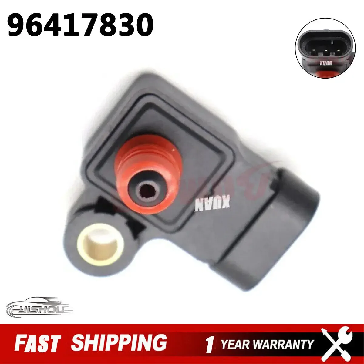MAP Air Manifold Absolute Pressure Sensor 96417830 For Chevrolet Aveo Lacetti Nubira Optra Holden Viva DAEWOO Lacetti 25184082
MAP Air Manifold Absolute Pressure Sensor 96417830 For Chevrolet Aveo Lacetti Nubira Optra Holden Viva DAEWOO Lacetti 25184082