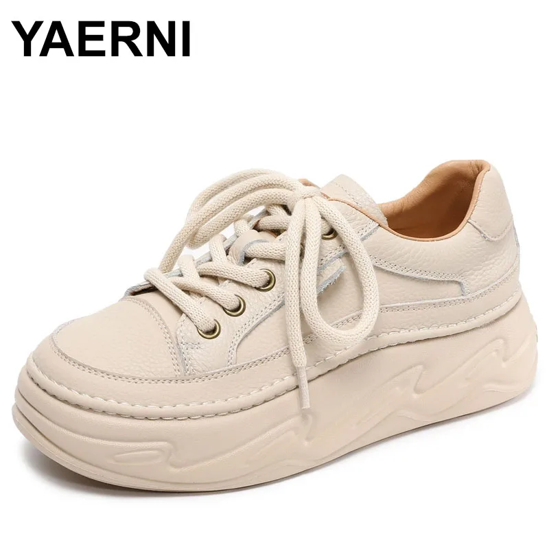 Women's Retro Bread Genuine Leather Sports Casual Sneakers Lace up Low Top Faionable Summer
Women's Retro Bread Genuine Leather Sports Casual Sneakers Lace up Low Top Faionable Summer