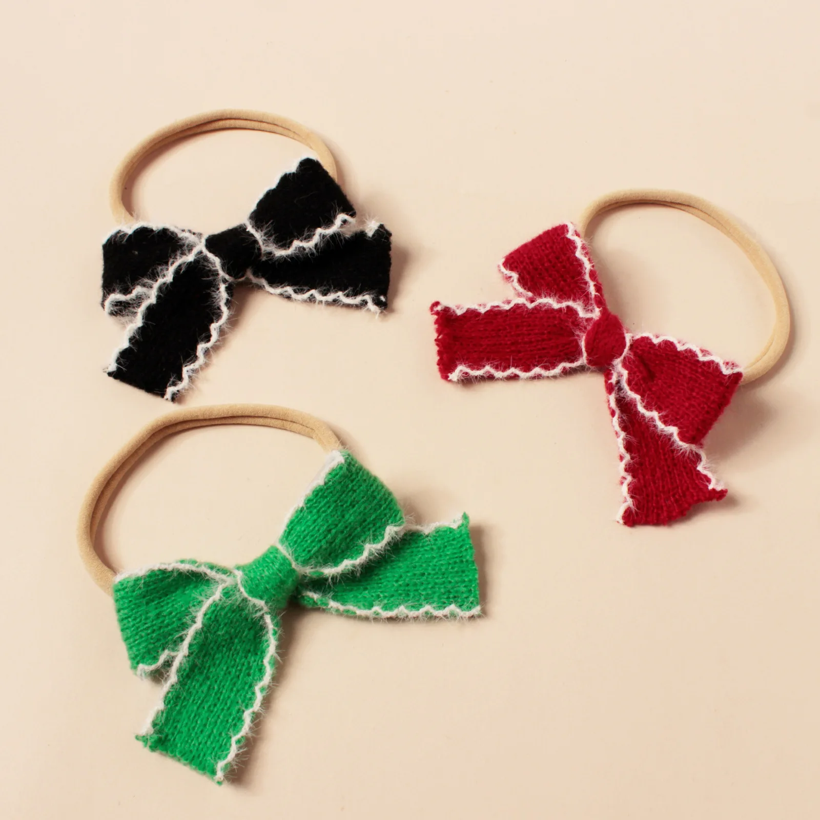 Baby Bow Headband for Girls Woolen Nylon Bands Newborn Hair Accessories Cute Elastic Children Hairbands Kids Christmas Headwear
Baby Bow Headband for Girls Woolen Nylon Bands Newborn Hair Accessories Cute Elastic Children Hairbands Kids Christmas Headwear