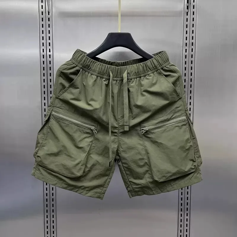 Ice Silk Quick Dry Multi Pocket Straight Leg Shorts Men's Summer Thin Breathable Loose Casual Five-Quarter Pants
Ice Silk Quick Dry Multi Pocket Straight Leg Shorts Men's Summer Thin Breathable Loose Casual Five-Quarter Pants