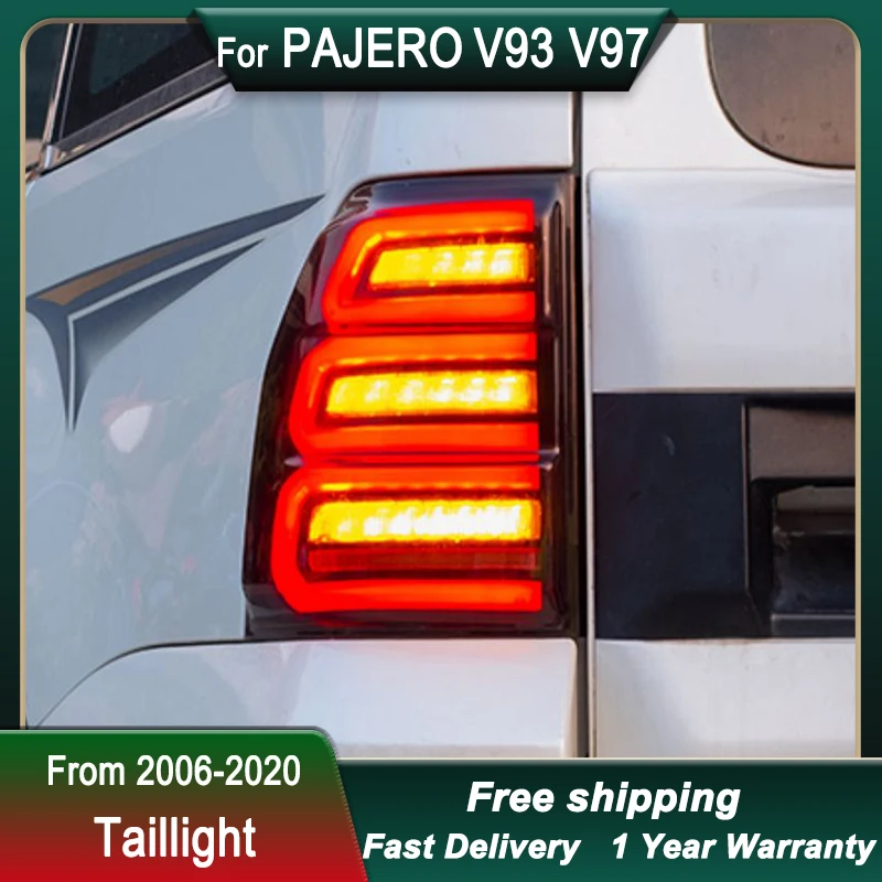 Автомобильные задние фонари для Mitsubishi PAJERO V93 V97 06-20, новый светодиодный тюнер, тормозной задний фонарь, динамический поворотник, задний фонарь в сборе
Автомобильные задние фонари для Mitsubishi PAJERO V93 V97 06-20, новый светодиодный тюнер, тормозной задний фонарь, динамический поворотник, задний фонарь в сборе