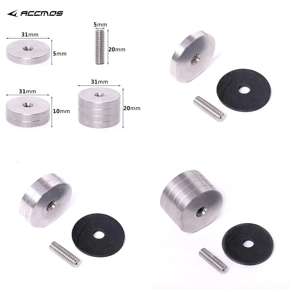 Archery Stabilizer Weight Counterweight Kit 1/2/4 Ounce Balance Weights Reduce Vibration Noise Damper Accessory for Bow Hunting
Archery Stabilizer Weight Counterweight Kit 1/2/4 Ounce Balance Weights Reduce Vibration Noise Damper Accessory for Bow Hunting